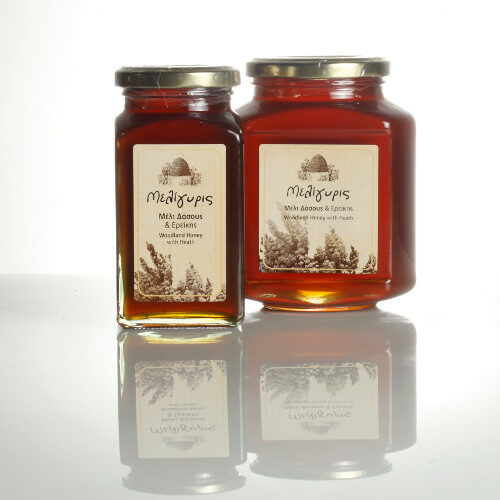 miele di bosco ed erica1 500x500 - Miele di timo selvatico e tè di montagna