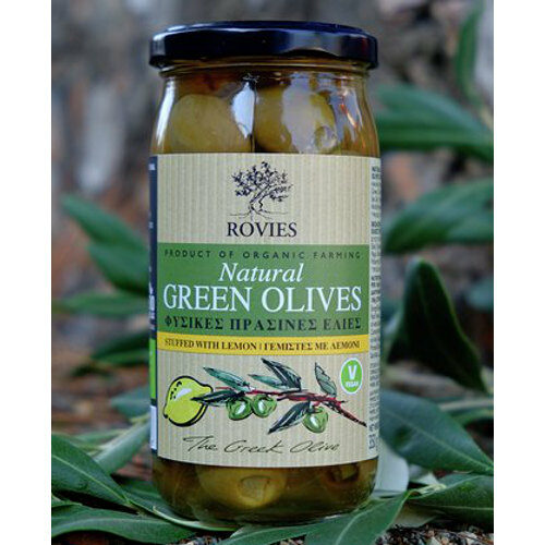 olive verdi bio ripiene limone