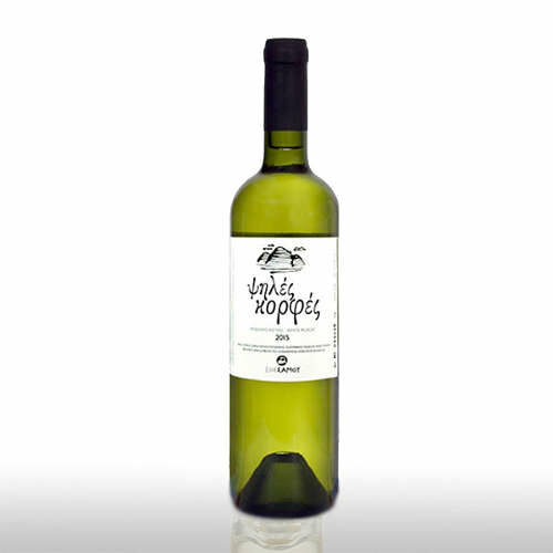 vino bianco secco cime alte 500x500 - VINO GRECO BIANCO ASPROS LAGOS DOULOUFAKIS