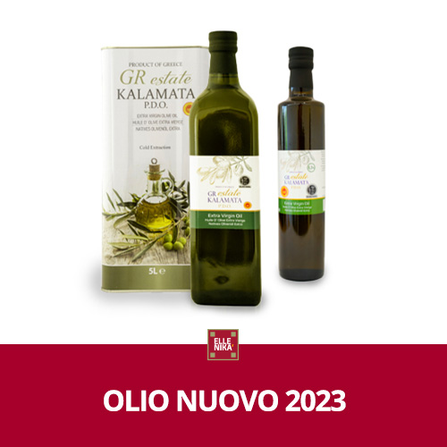 Olio Extravergine di Olive Kalamata - Olio Nuovo 2023 - Ellenikà