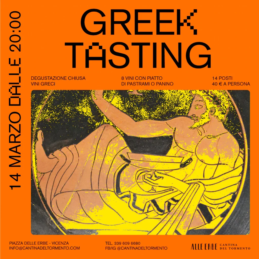 Evento Greco Post 1200x 1024x1024 - Greek Tasting - 14 Marzo 2022