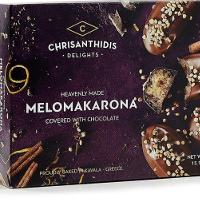 melomakarona ricoperti al cioccolato chrisanthidis - Melomakarona classici e al cioccolato
